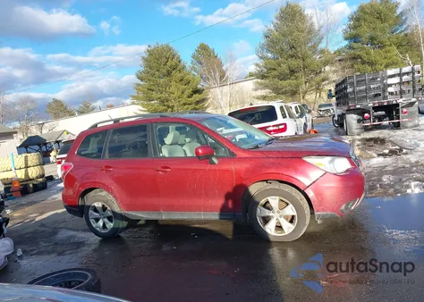 2014 Subaru Forester 2.5I Premium from USA, damaged, VIN JF2SJAECXEH522899